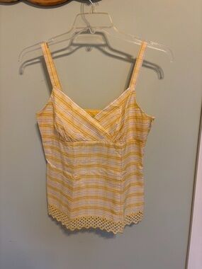 Loft yellow tank top